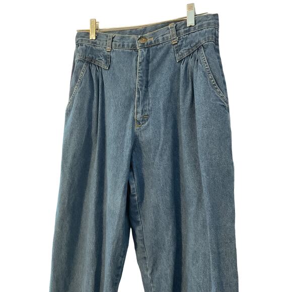 Vintage “American Legends” Pleat Front Jean Sz 12 USA - Picture 5 of 10